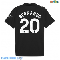 Camisa de time de futebol Manchester City Bernardo Silva #20 Replicas 2º Equipamento 2025-26 Manga Curta